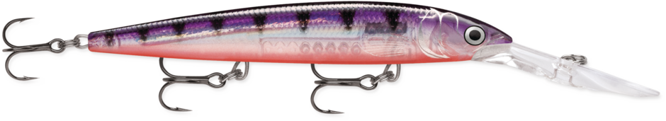 Glass Purple Perch