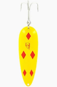 1/4 OZ. SPINNIE / Yellow/Red Diamonds