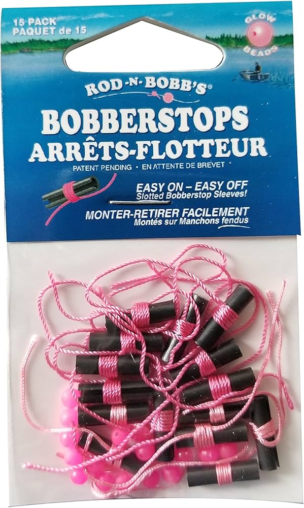 Rod-N-Bobb Bobber Stop-Pink