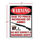 12" x 17" Tin Sign