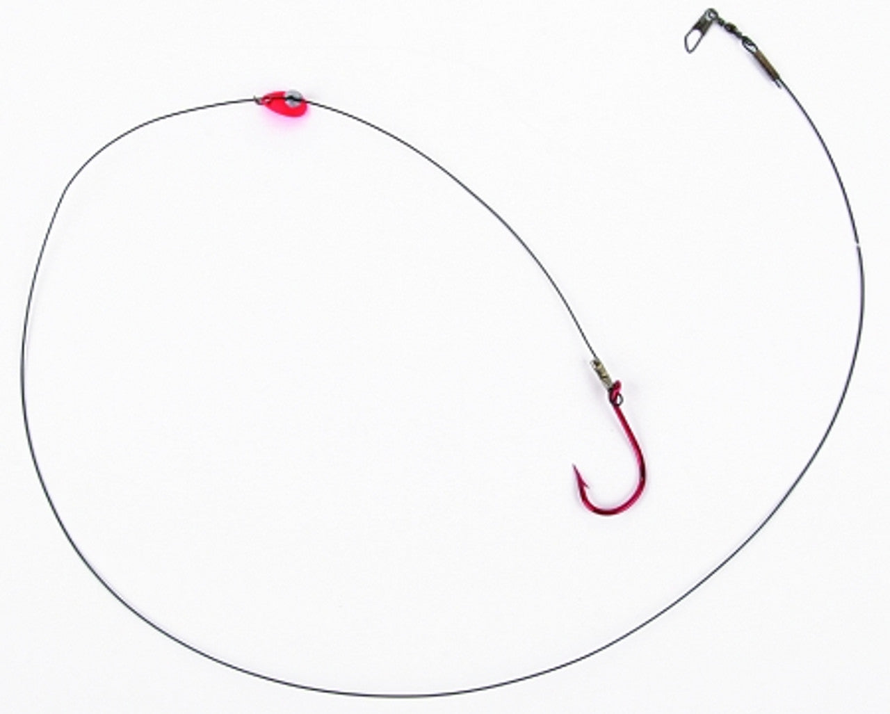 Tip-Up Leader Single Hook Rig